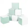 Image de Lot cubes xxl mousse 8 pcs blanc, menthe