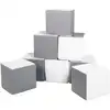 Image de Lot cubes xxl mousse 8 pcs blanc,gris