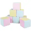Image de Lot cubes xxl mousse 8 pcs rose, bleu, jaune