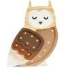 Image de Lampe veilleuse chouette marron
