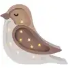 Image de Lampe veilleuse oiseau café beige