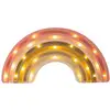 Image de Lampe veilleuse arc-en-ciel golden rose