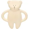 Image de Ourson de dentition en caoutchouc naturel blanc polaire