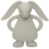 Image de Lapin de dentition en caoutchouc naturel gris