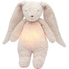 Image de Peluche veilleuse lapin nature bio avec sons & lumières rose 2.0