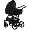 Image de Poussette mata 10 b black cadre noir