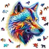 Image de Puzzle en bois loup élégant 250 pcs