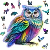 Image de Puzzle en bois chouette tendance 150 pcs