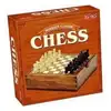 Image de Jeu de voyage bois echecs