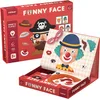 Image de Coffret magnétique funny face 56 pcs