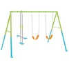 Image de Portique pour enfants 3 agrès balançoire + face à face - intex