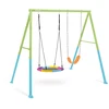 Image de Portique pour enfants 2 agrès balançoire + nid d'oiseau - intex