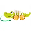 Image de Crocodile à tirer en bois