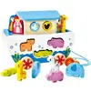 Image de Jeux d éveil bébé pull along noah's ark