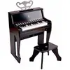 Image de Piano droit interactif noir