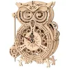 Image de Rokrrobotime maquette 3d horloge hibo