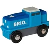 Image de Locomotive de fret bleue à pile