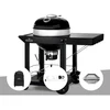 Image de Barbecue à charbon kettle pro 57 cm sur chariot + housse de,protection + rôtisso