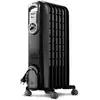 Image de Radiateur à bain d'huile 1500w noir delonghi v550715.bg