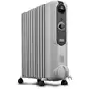 Image de Radiateur à bain d'huile 2500w blanc delonghi trrse1225