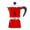 Image de Cafetière italienne 3 tasses rouge