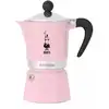Image de Cafetière italienne 6 tasses rose pastel bialetti 0006546