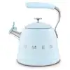 Image de Smeg bouilloires à sifflet 2.3l pastel blue