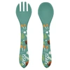 Image de Couverts en silicone crunchy le renard