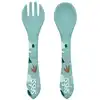 Image de Couverts en silicone munchy l'ours