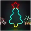 Image de Enseigne lumineuse neon - sapin de noel
