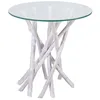 Image de Table basse bois blanc - décoration