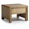 Image de Table basse 1 tiroir bronze bois marron