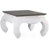 Image de Table basse bois blanc - mélicia