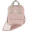 Image de Sac à dos à langer i love vichy rose