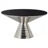 Image de Table basse métal argent - décoration