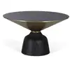 Image de Table basse aluminium noir - décoration