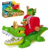 Image de Piratix le crocodile roi et sa figurine