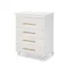 Image de Meuble à langer baignoire trevi blanc-bois étoiles beige