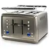 Image de Black+decker grille-pain 4 fentes 1960w inox