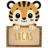 Image de Lampe à poser personnalisable - tigre