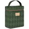Image de Sac isotherme pour biberon et déjeuner hyde park forest green diamonds