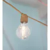 Image de Guirlande lumineuse solaire allegra taupe