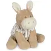 Image de ne en peluche botton fleurs