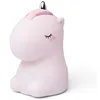 Image de Veilleuse licorne rose pailletée avec t