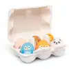 Image de Boîte d'oeufs hochets (6 pièces)