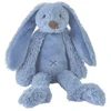 Image de Peluche lapin richie bleu 38 cm