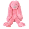 Image de Peluche lapin richie rose 28 cm