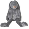 Image de Peluche lapin richie gris 38 cm