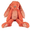 Image de Peluche lapin richie orange 38 cm