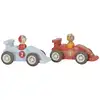 Image de Set de 2 voitures de course en bois
